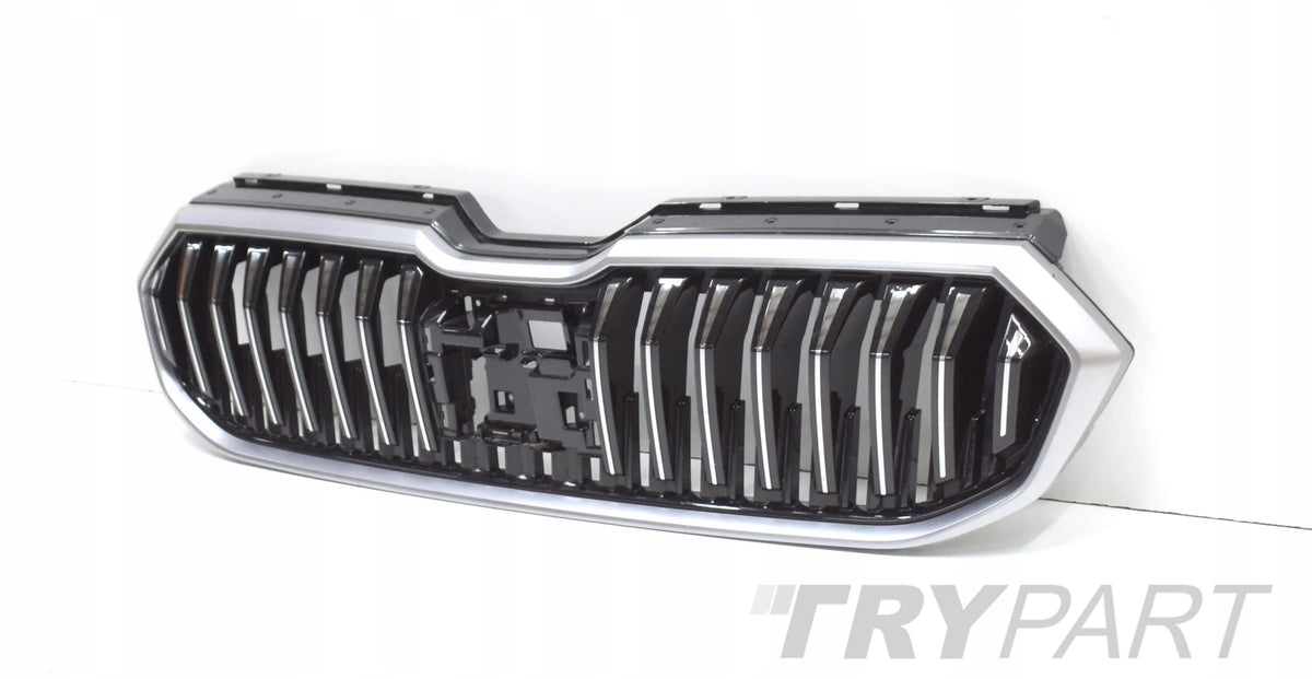 SKODA SUPERB IV 3P0 CHROME GRILLE FRONT BUMPER GRILLE ORG 3P0853653