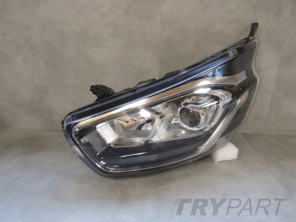 HEADLIGHT FORD TRANSIT CUSTOM LIFT STANDARD LED LENS 17-23 LH
