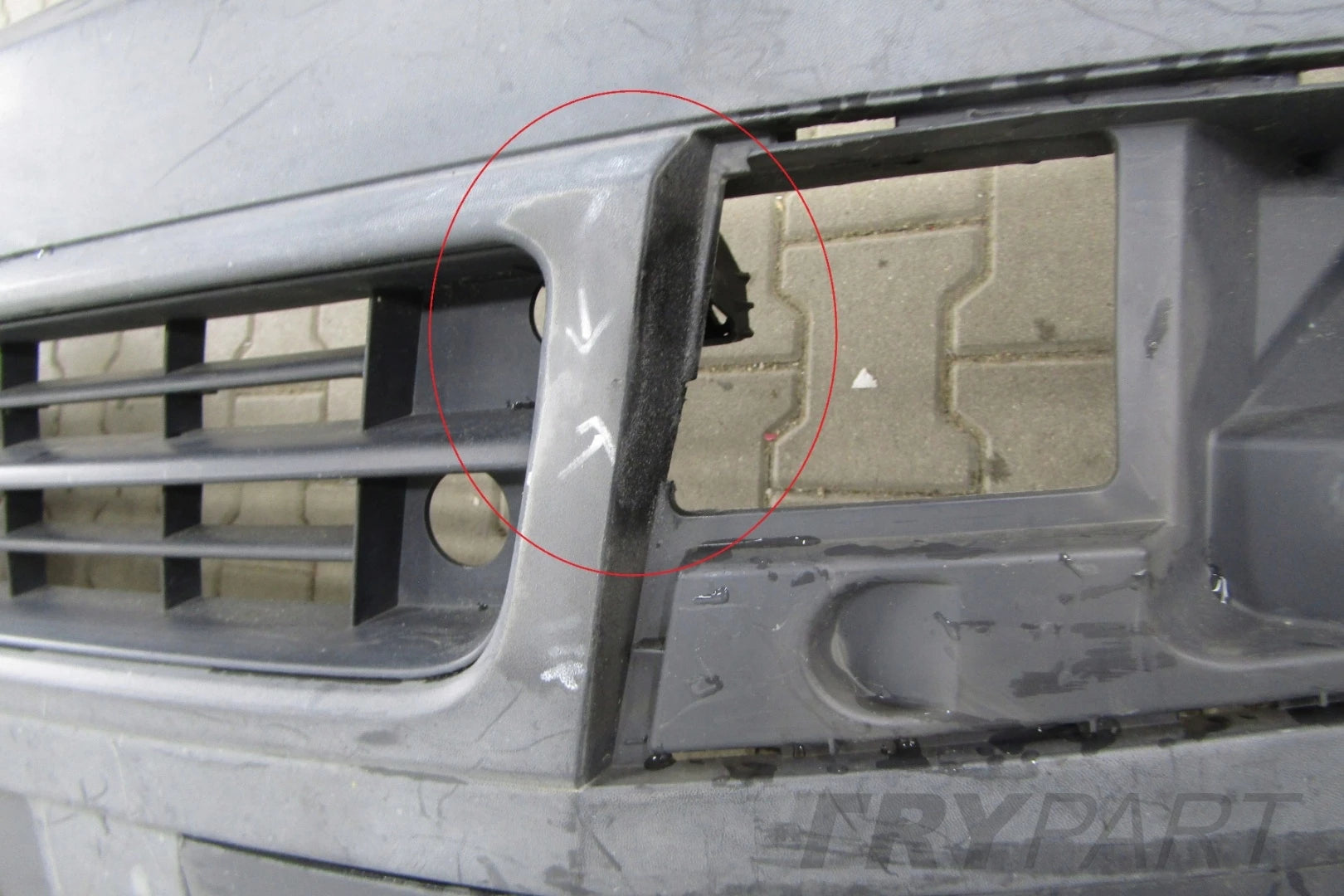 Front Bumper for Volkswagen VW Transporter T5 7E0 Lift 10-15