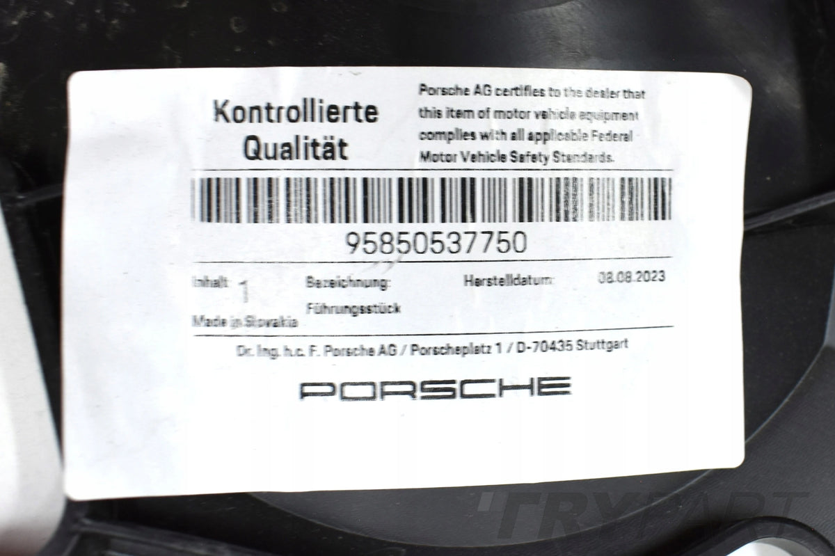 PORSCHE CAYENNE 7P II LEFT REAR BUMPER SLIDER ORG NEW