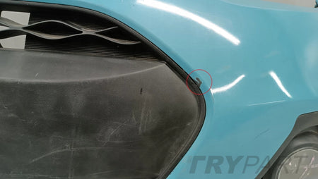 Front Bumper for Hyundai i10 II (2013-2016) + 1 Fog Light Hole