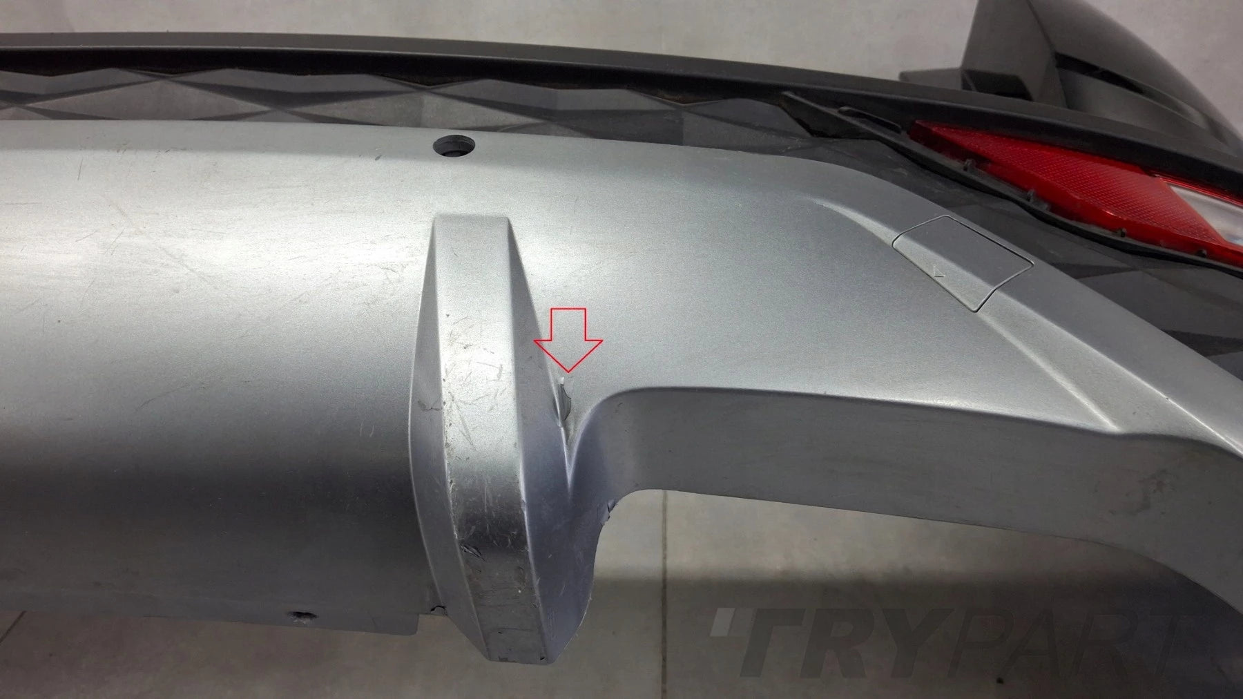 Rear bumper for Hyundai Tucson 4 IV 20-24 / + 1x lamp