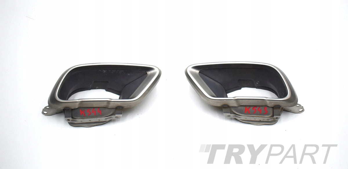 BMW X5 G05 X6 G06 M Package Right Exhaust Tip Chrome ORG