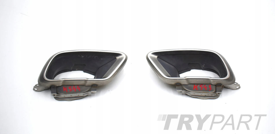 BMW X5 G05 X6 G06 M Package Right Exhaust Tip Chrome ORG