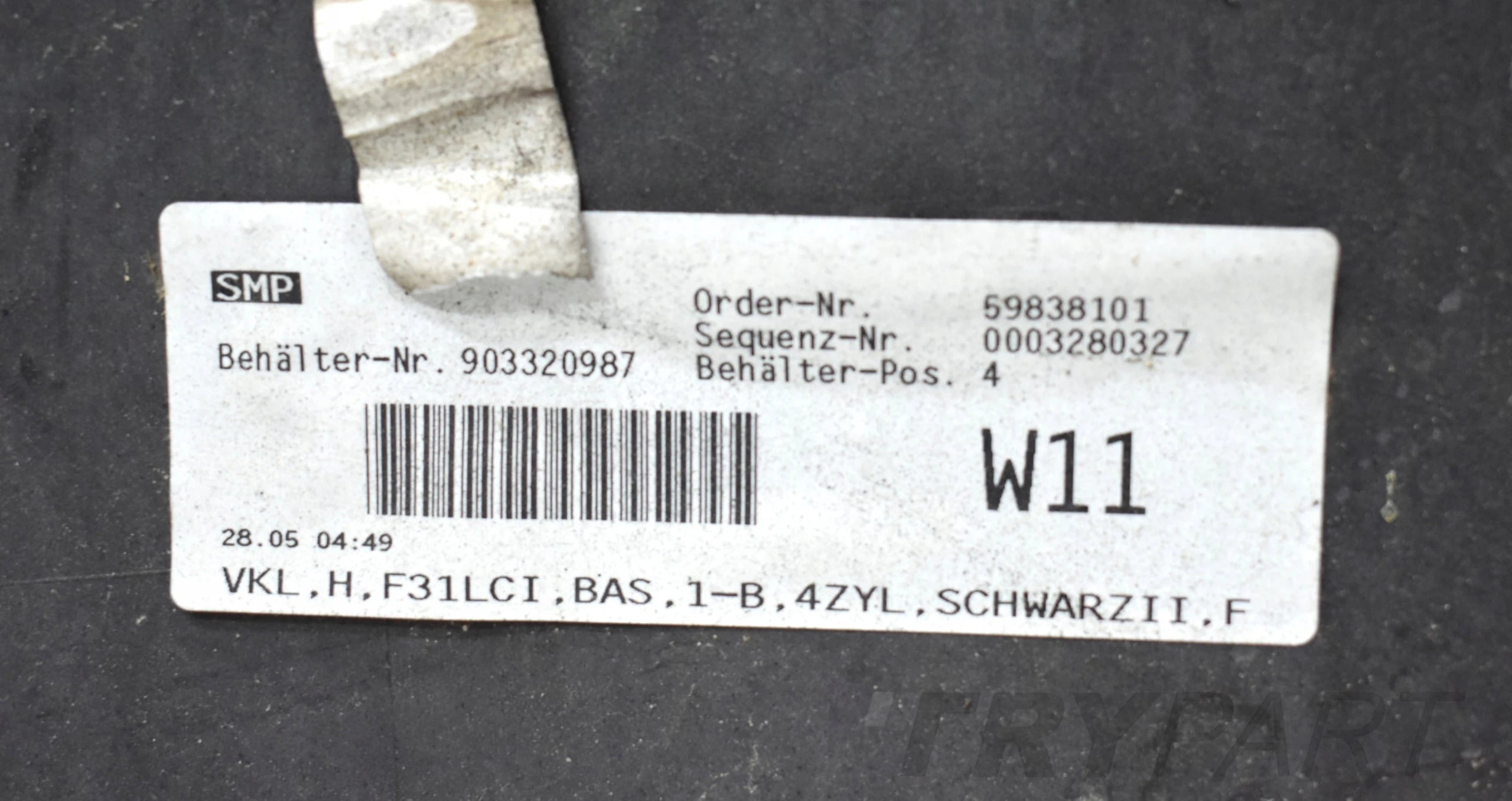 BMW F31 LIFT LCI REAR BUMPER ORIGINAL ESTATE