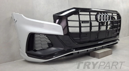 Front bumper for Audi Q8 4M8 S Line 18-23 / + camera + 6PDC + wiring harness