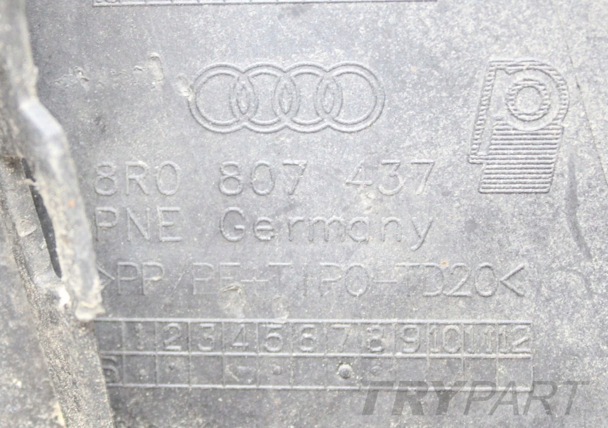 AUDI Q5 8R0 FRONT BUMPER FRONT ORIGINAL PRE-FACELIFT