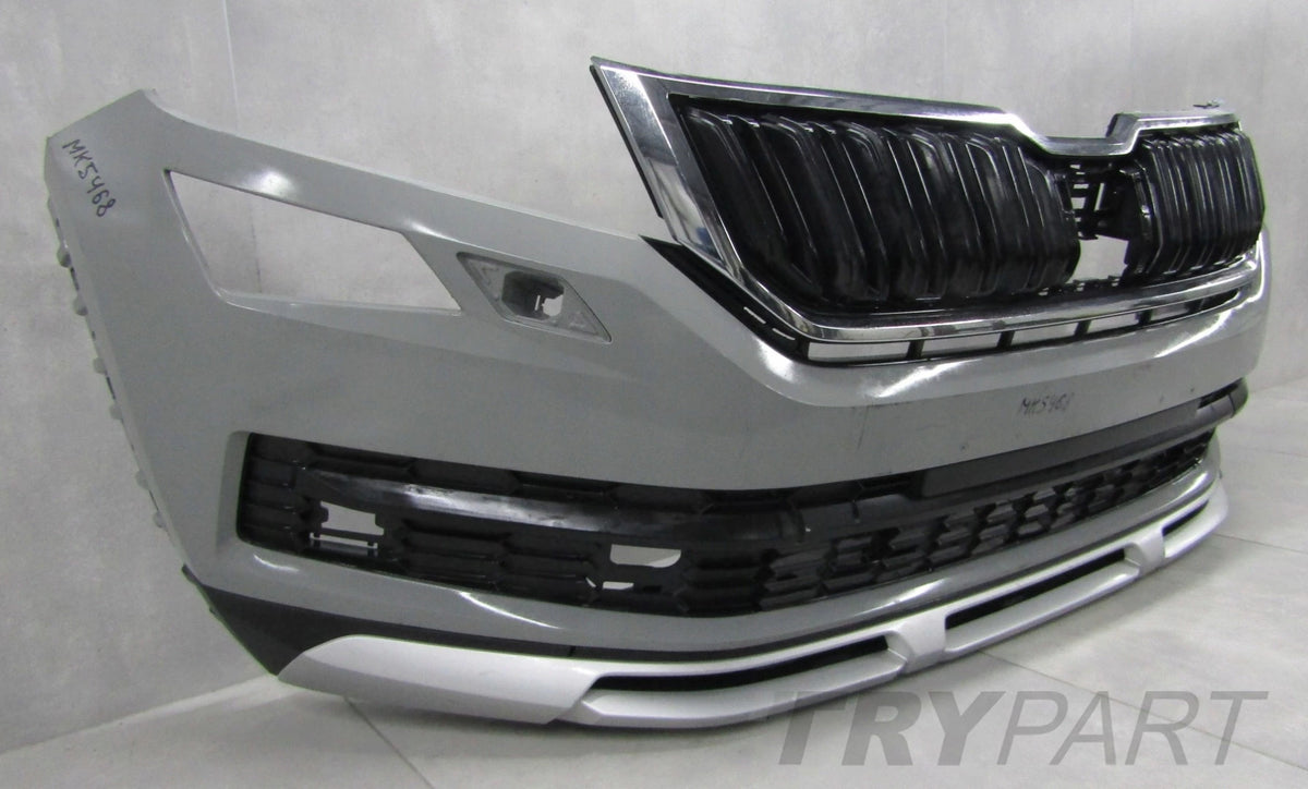 Front Bumper Skoda Kodiaq SCOUT 565 17-21 (+Floor)