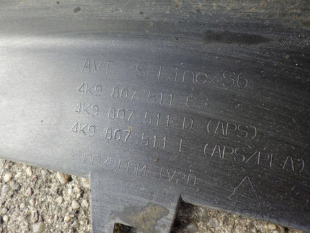 AUDI A6 C8 4K9 S-LINE KOMBI 18- Rear Bumper