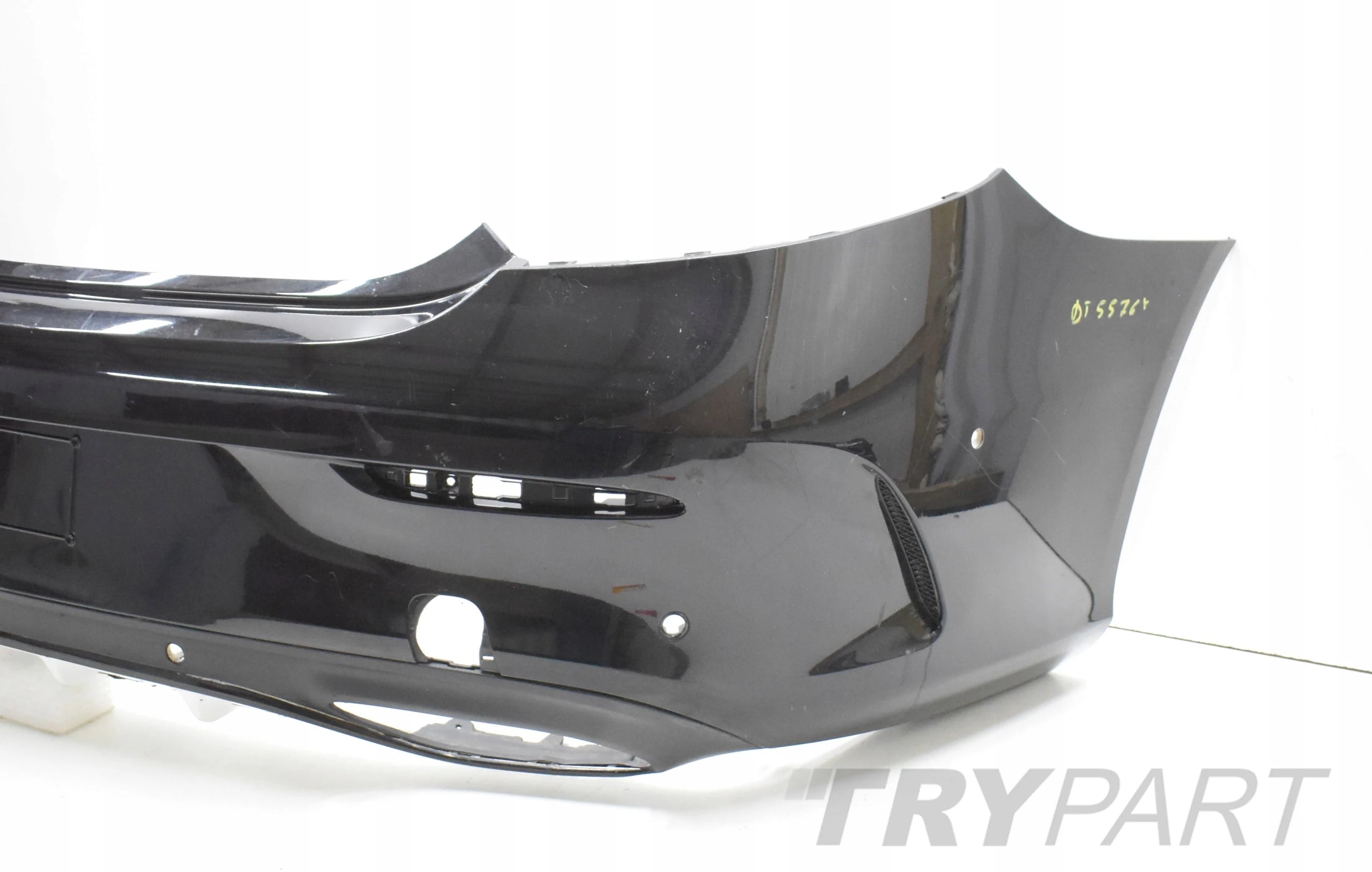 MERCEDES W205 COUPE AMG REAR BUMPER ORIGINAL + BOTTOM