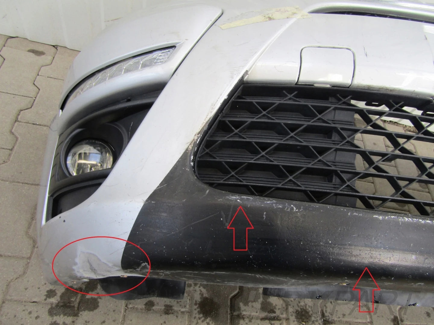 Front Bumper Citroen C4 Picasso Lift 10-13