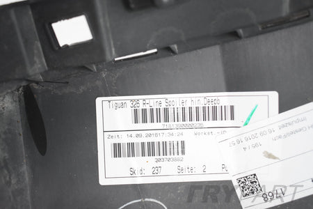 VW TIGUAN 5NA R LINE REAR BUMPER REAR GENUINE