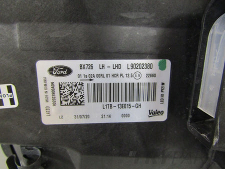 FRONT HEADLIGHT FORD PUMA MK2 LED 19-24 LH LEFT L1TB-13E015-GH