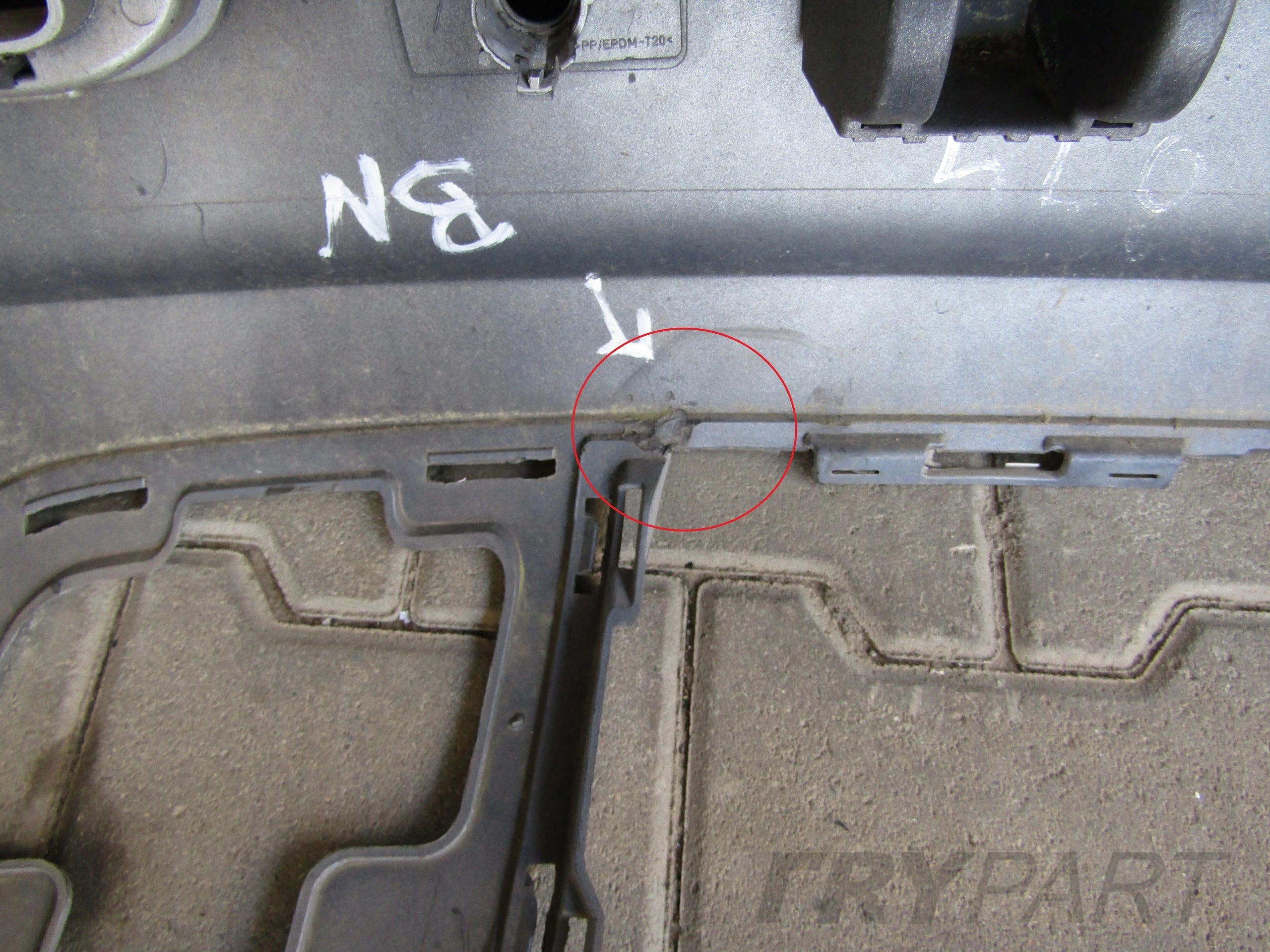 Rear Bumper AUDI Q7 4L0 S-LINE 05-09