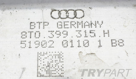 AUDI RS5 8T RS4 FRONT CARRIER ASSEMBLY REMOVED ORG