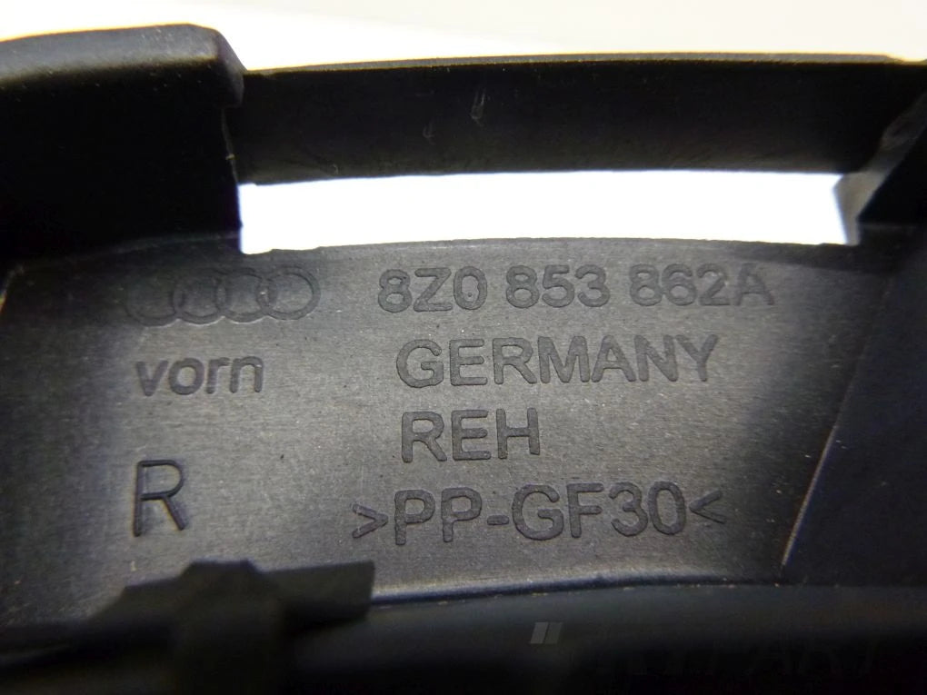 AUDI A2 Front Bumper Slider Right 8Z0853862A