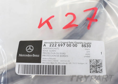 MERCEDES S CLASS W222 DOOR SEAL A2226970000