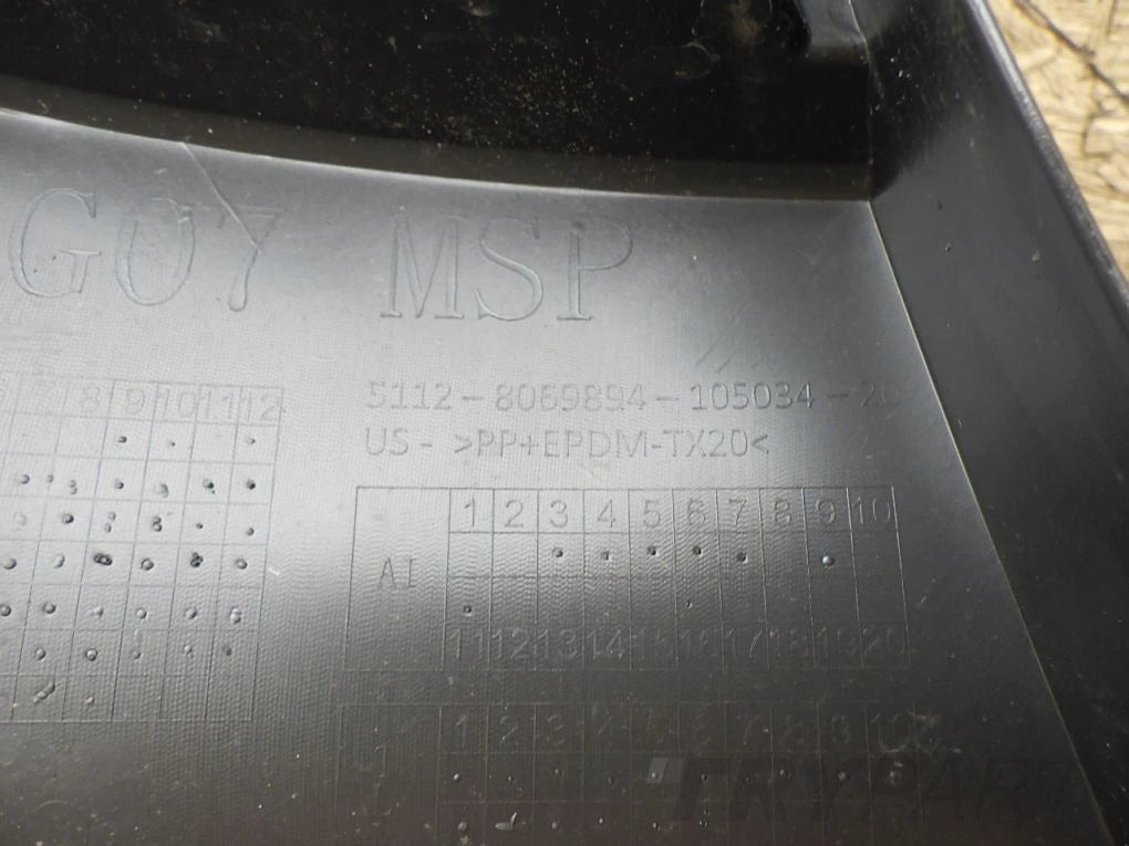 BMW X7 G07 M PACKAGE rear bumper