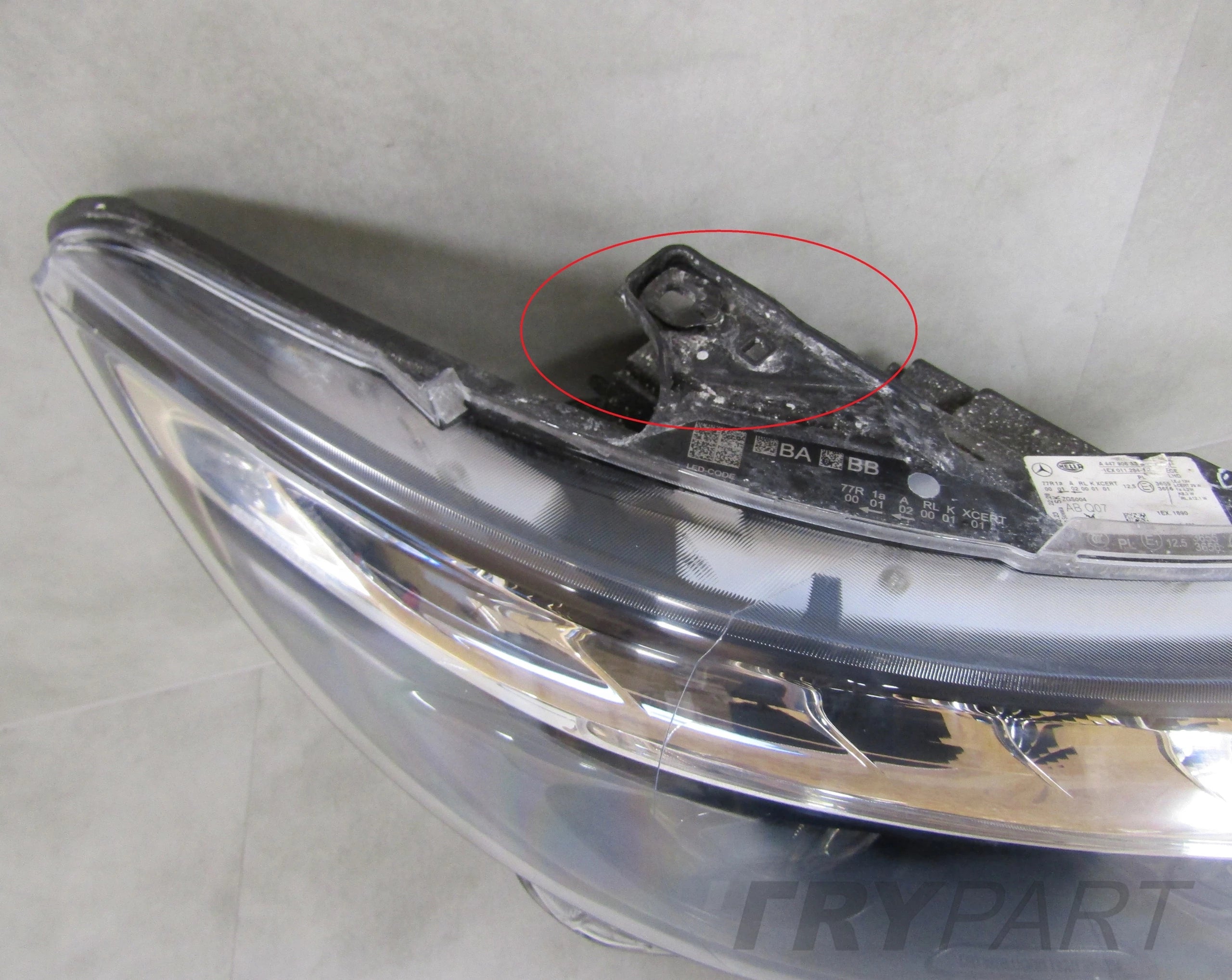 MERCEDES V-CLASS W447 LIFT FULL LED ILS 19- HEADLIGHT RH