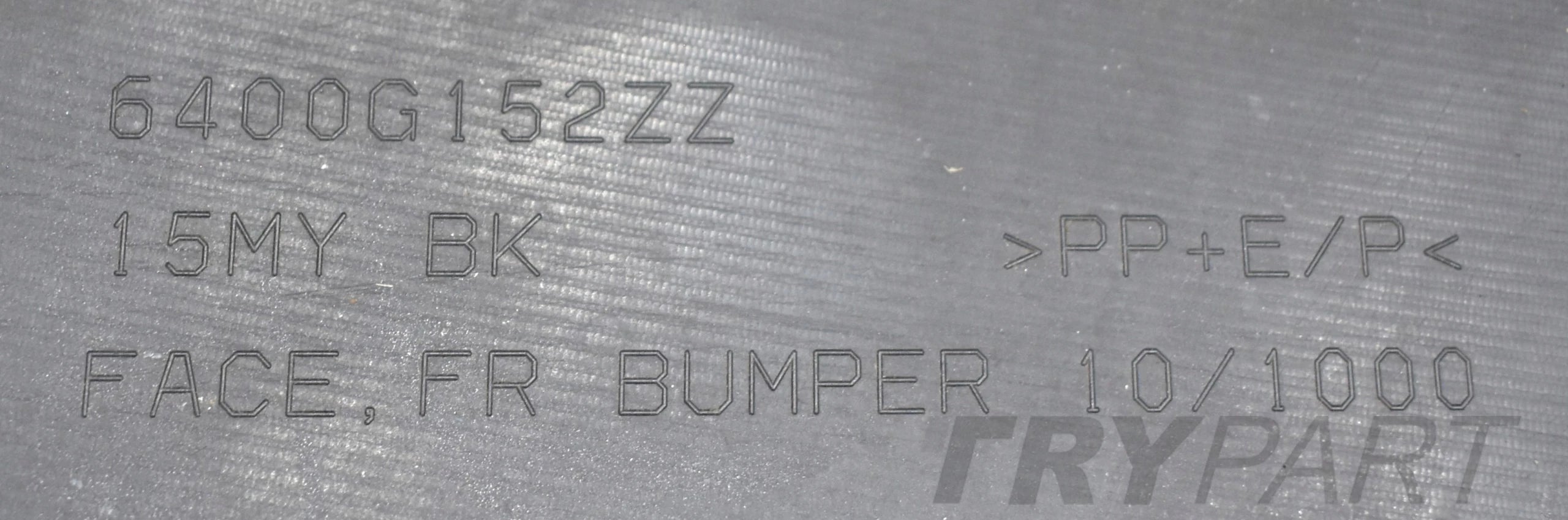 MITSUBISHI PAJERO IV LIFT FRONT BUMPER ORG