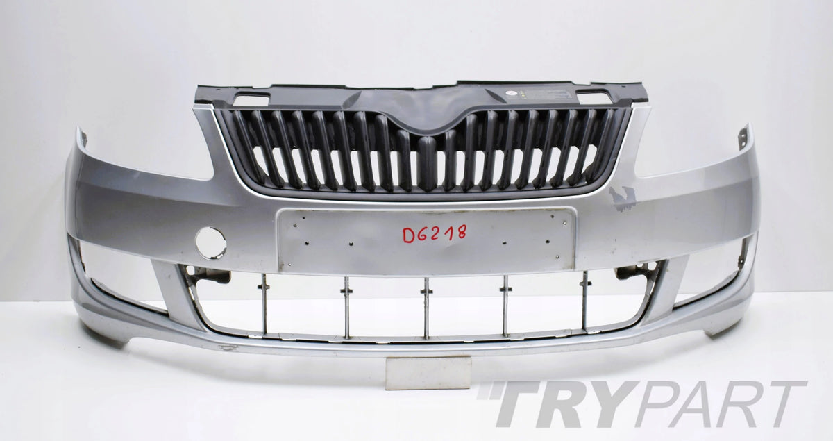 SKODA FABIA II LIFT 5J0 FRONT BUMPER ORG