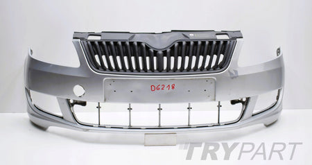 SKODA FABIA II LIFT 5J0 FRONT BUMPER ORG