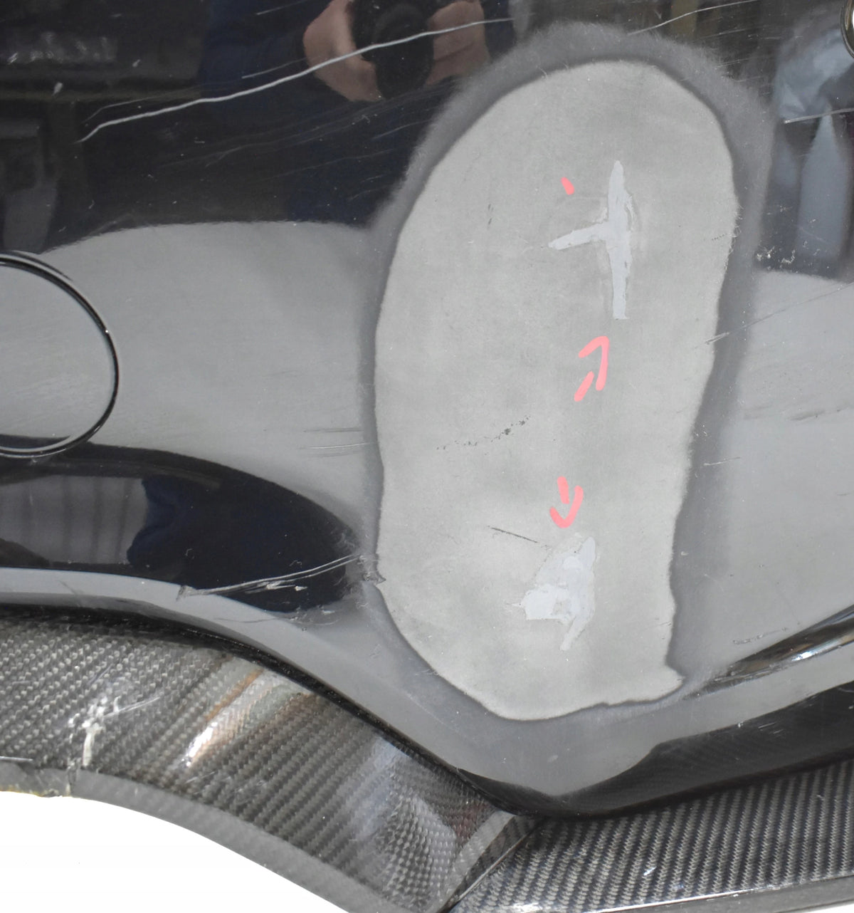 BMW M2 F87 M POWER REAR BUMPER ORG + CARBON