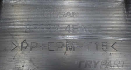 NISSAN QASHQAI II 2 REAR BUMPER ORG