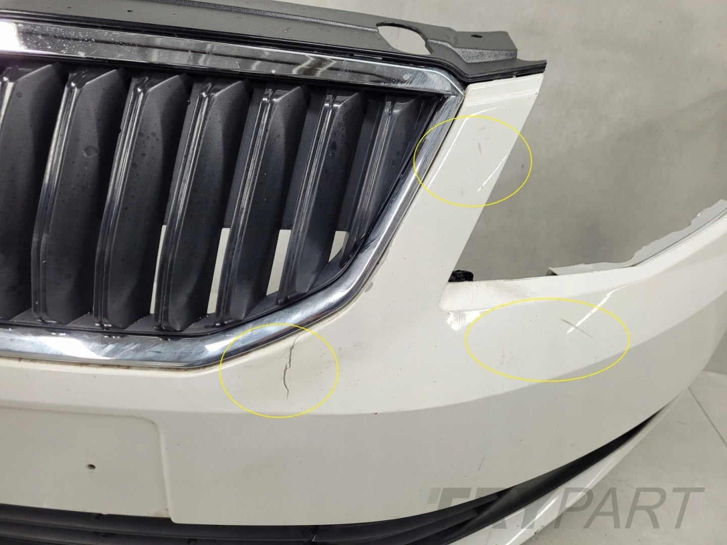Front Bumper for Skoda Octavia 3 III 5E0 12-16