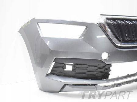 SKODA KAMIQ 568 FRONT BUMPER ORG + GRILLE + GRILLE INSERT