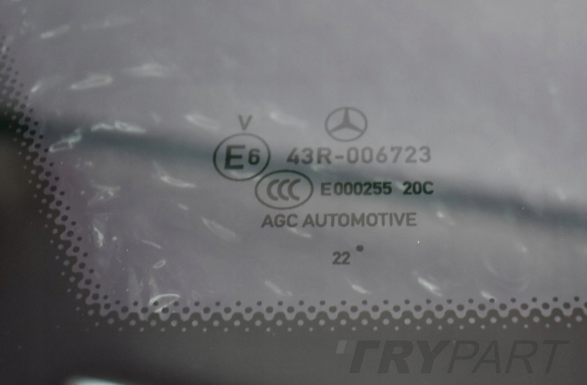 MERCEDES W213 LEFT REAR BODY GLASS NEW