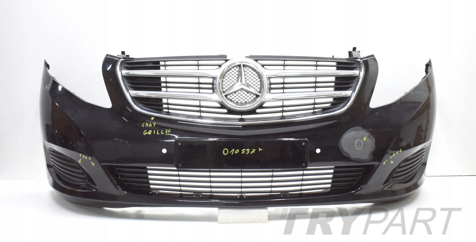 MERCEDES VITO V-CLASS W447 FRONT BUMPER ORG + GRILLE + VENTS