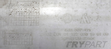 SKODA RAPID 5JH LIFTBACK REAR BUMPER ORIGINAL + BOTTOM