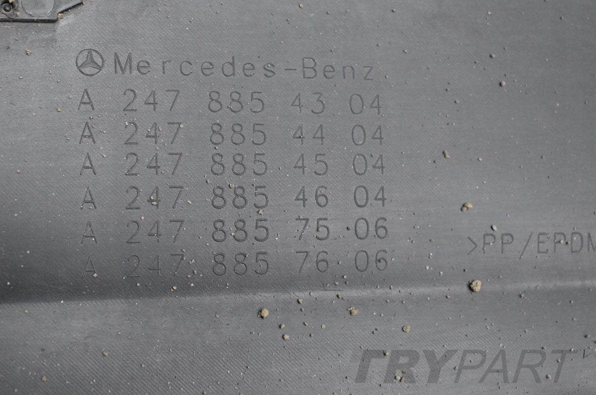 MERCEDES GLA II W247 H247 AMG REAR BUMPER REAR ORIGINAL + BOTTOM