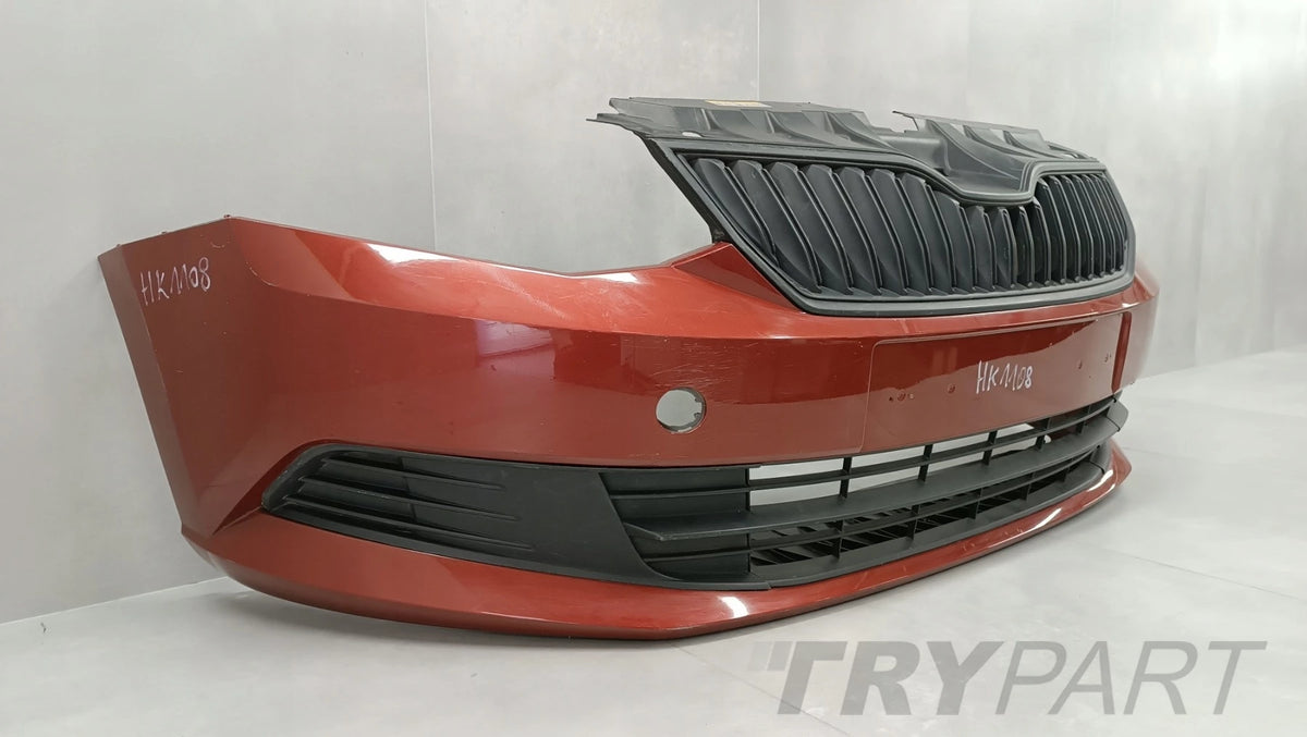 Front Bumper Skoda Fabia 3 III 6V0 14-18 / + Cover