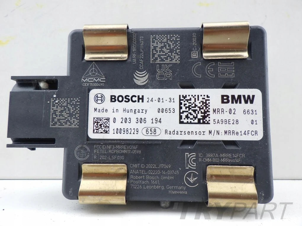 BMW G20 G21 G28 G22 G23 G26 F40 Distronic ACC Radar Sensor
