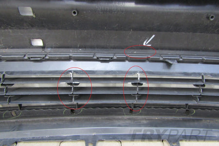Front bumper TOYOTA Highlander IV 19-22