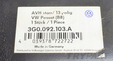 VW PASSAT B7 B8 3G0 TOW HITCH NEW OEM