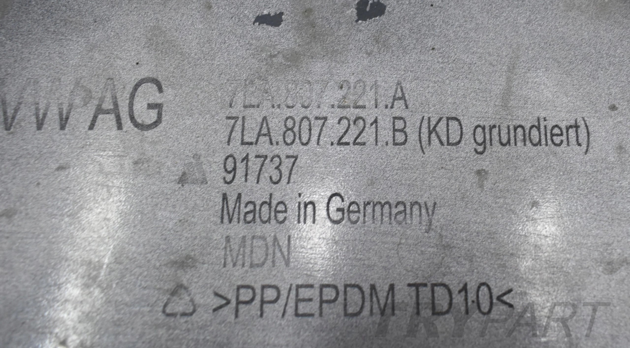 VW Transporter T6 (7LA) Front Bumper - Original
