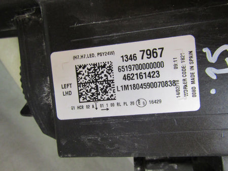 FRONT LAMP OPEL CROSSLAND X ORDINARY 17-20 LH LEFT 13467967