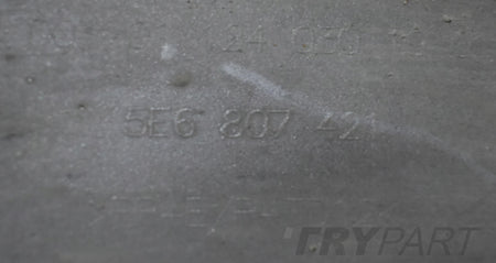 SKODA OCTAVIA IV 5E6 REAR BUMPER ORIGINAL SEDAN + BOTTOM