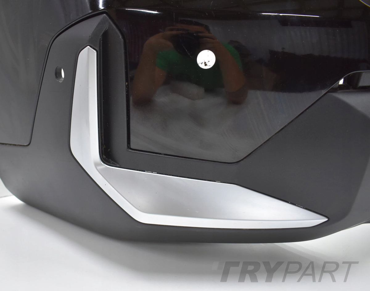 BMW X1 U11 REAR BUMPER ORIGINAL STANDARD BASIC + LOWER PART + CHROME