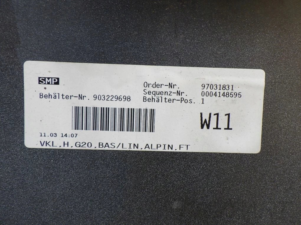 BMW 3 G20 SEDAN 19- Rear Bumper