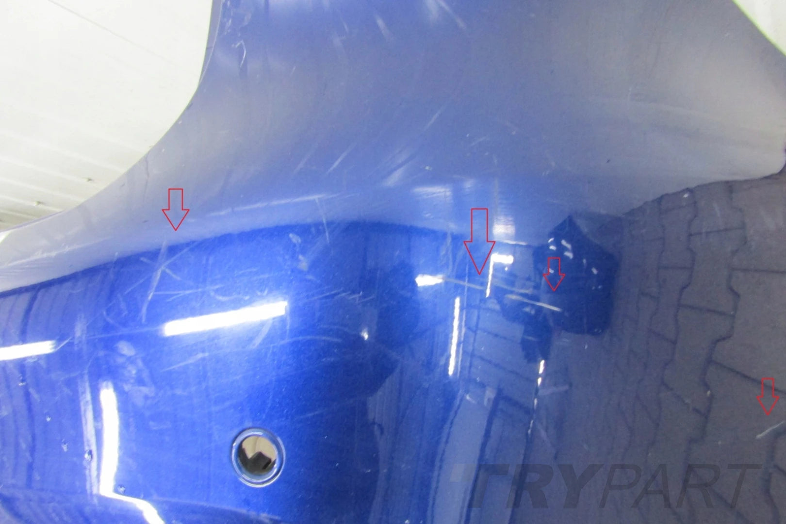 Rear Bumper MERCEDES GLE W166 AMG LINE 14-18