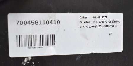 AUDI Q3 II 83A REAR BUMPER ORG + BOTTOM