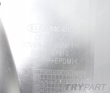 KIA CEED III GT LINE REAR BUMPER REAR ORIGINAL HB NEW 86611-J7910