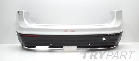 VW TIGUAN TIGUAN II 5NA REAR BUMPER + LOWER PART ORG