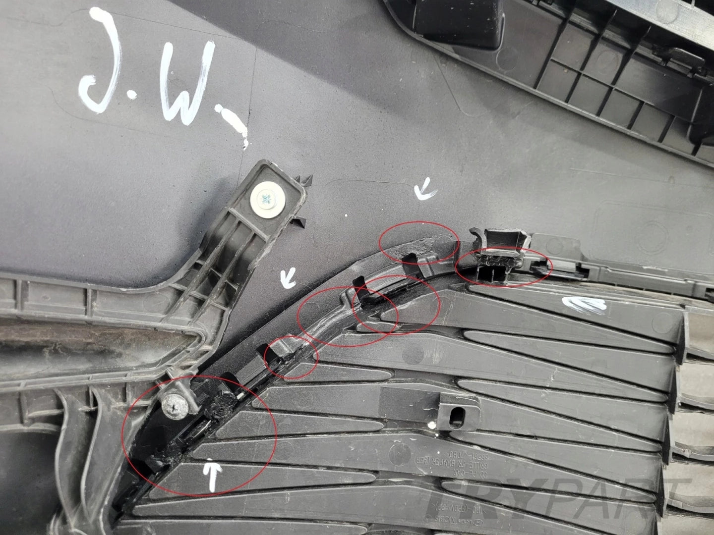 Kia Ceed III 3 lift Front Bumper 21-