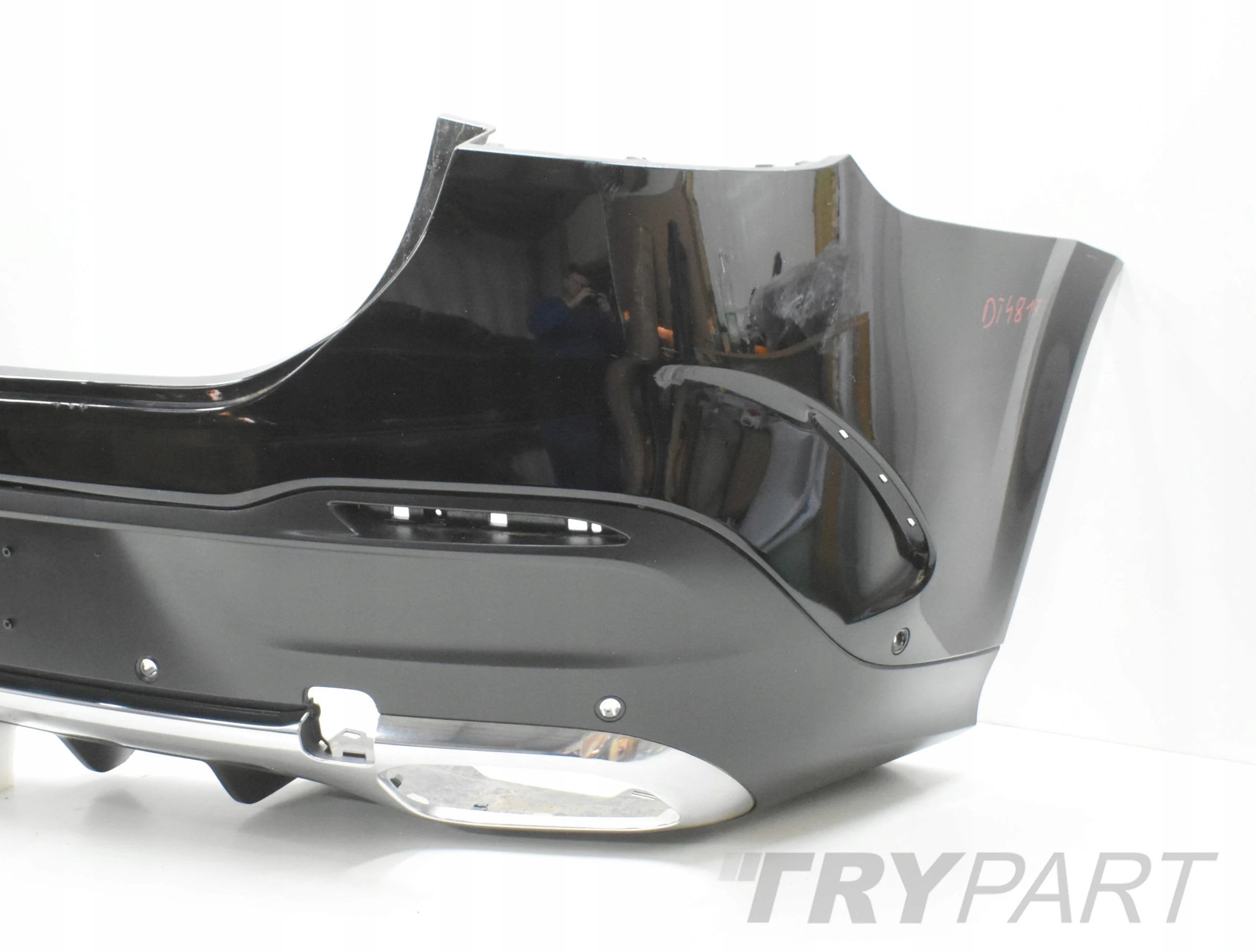 MERCEDES GLE COUPE W167 AMG REAR BUMPER ORG + CHROME