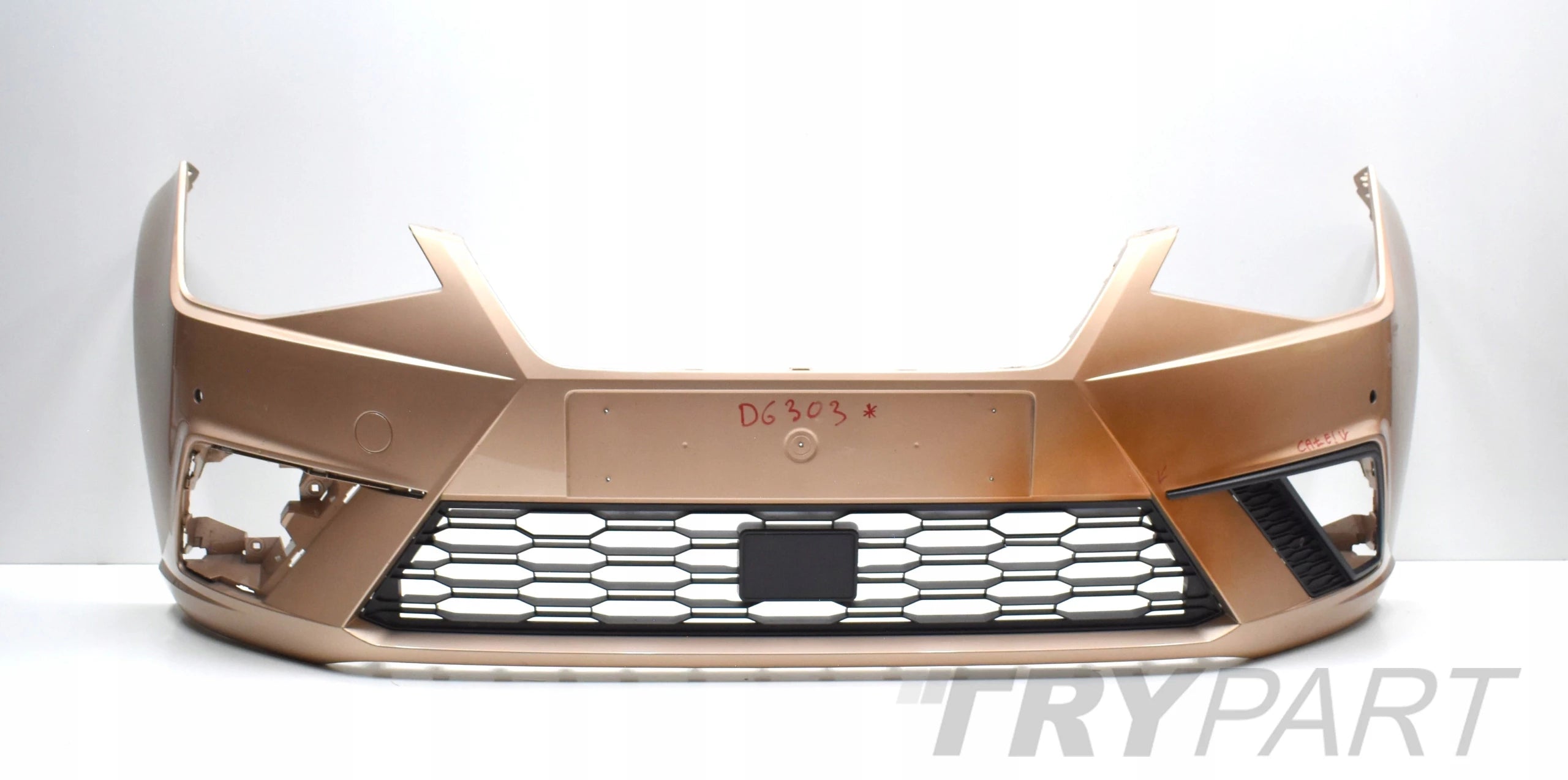 SEAT IBIZA V 6F0 FRONT BUMPER ORG + GRILLE